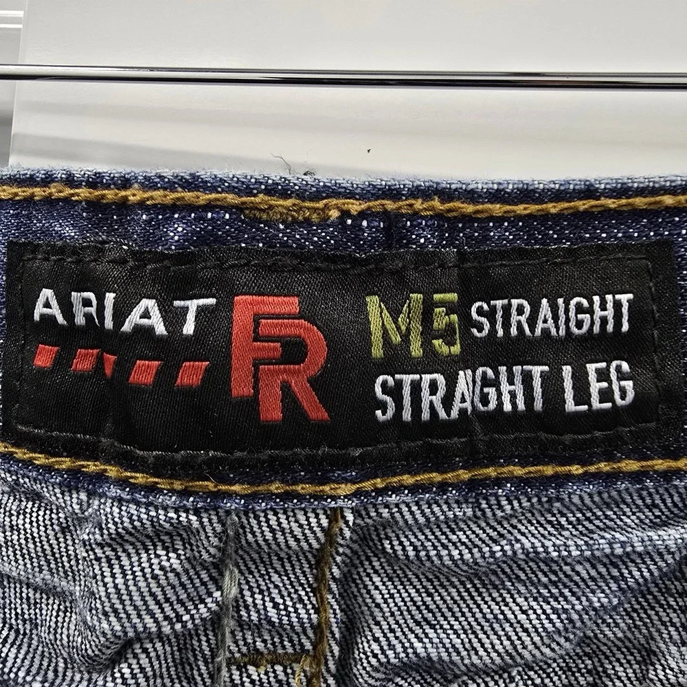 Ariat FR M5 Straight Leg Jeans Mens 36x30 CAT 2 Flame Resistant USA Fabric